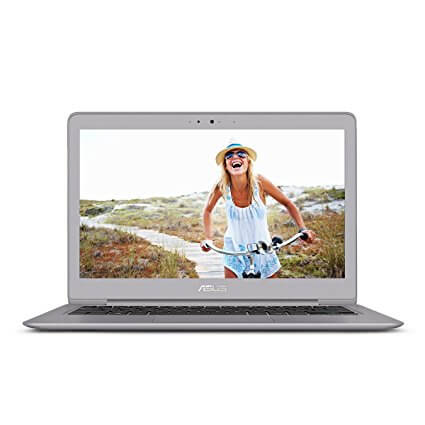 Asus Zenbook is ultralight laptop which makes it easy to travel with