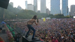 Lollapalooza Festival in Action