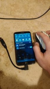 Using a bluetooth mouse with an Android Phone