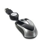 One of the best retractable wire mouse for travel is Verbatim Mini Travel Mouse
