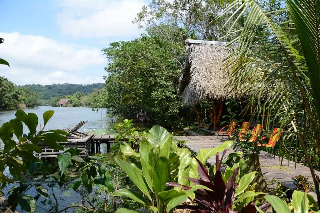 Best place tp stay in Rio Dulce is El Hotelito Perdito