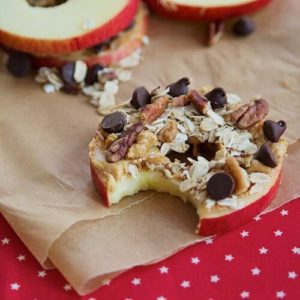 Apple Peanut Butter Slice