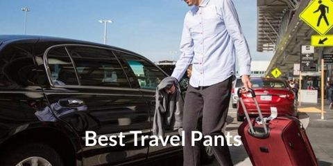 You need to have a pair of travel pants. With this one, standing, walking, and sitting will be much easier and more comfortable