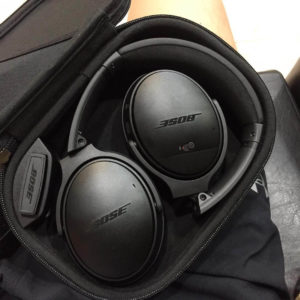 Bose Noise-cancelling on-ear Wireless travel headphones