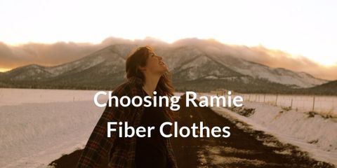 Choosing Ramie Fiber Clothes for Travel