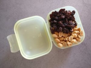 Salted Peanuts and Raisins