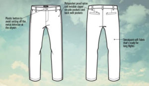 Travel Pants features