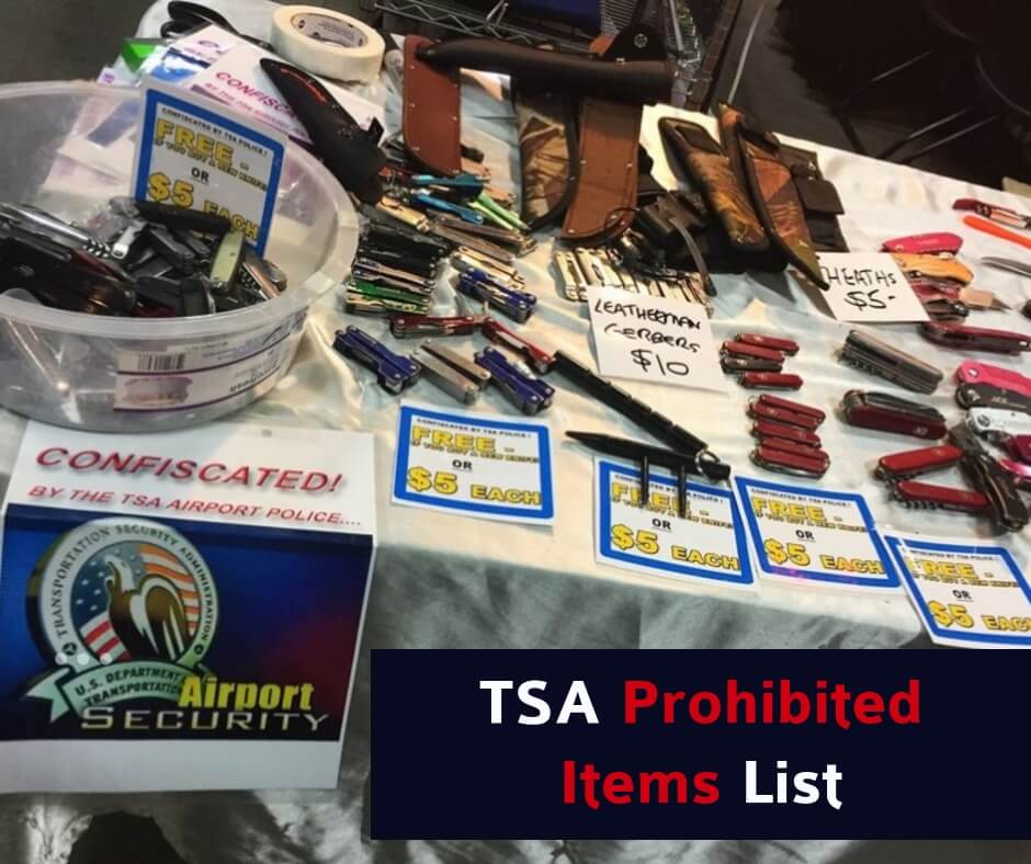 Trouble Free Flying TSA Prohibited Items on Planes in 2021