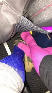 colorful compression socks