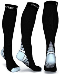 physix compression socks for air travel