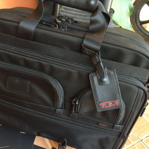 Tumi alpha 2 is well organized, spacious and plenty of pockets