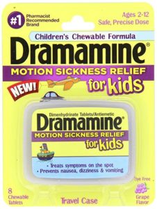 Dramamine Motion Sickness Relief for Kids, Grape Flavor