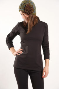 women wearing polyester base layer