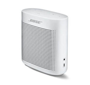 Bose SoundLink Color II Bluetooth Speaker, Polar White, with Portable Hardshell Travel Case