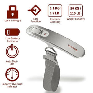 Tarriss Luggage Scale features