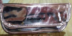 BaBylissPRO Nano Titanium Mini Straightening Iron carry pouch