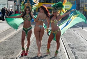Brazil carnival girls