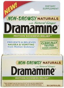 Dramamine Non-Drowsy Naturals with Natural Ginger