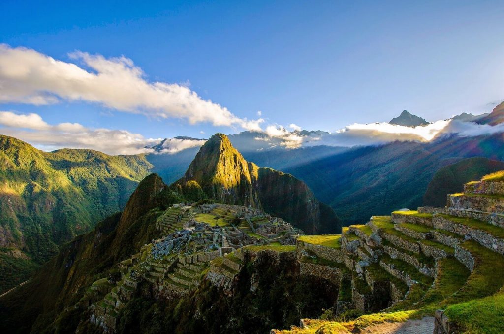 Incan Trail to Machu Picchu.