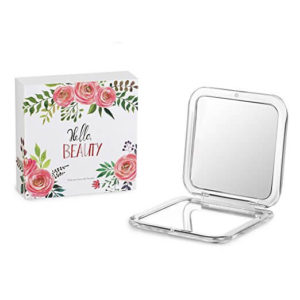 Jerrybox Double Sided travel makeup Mirror