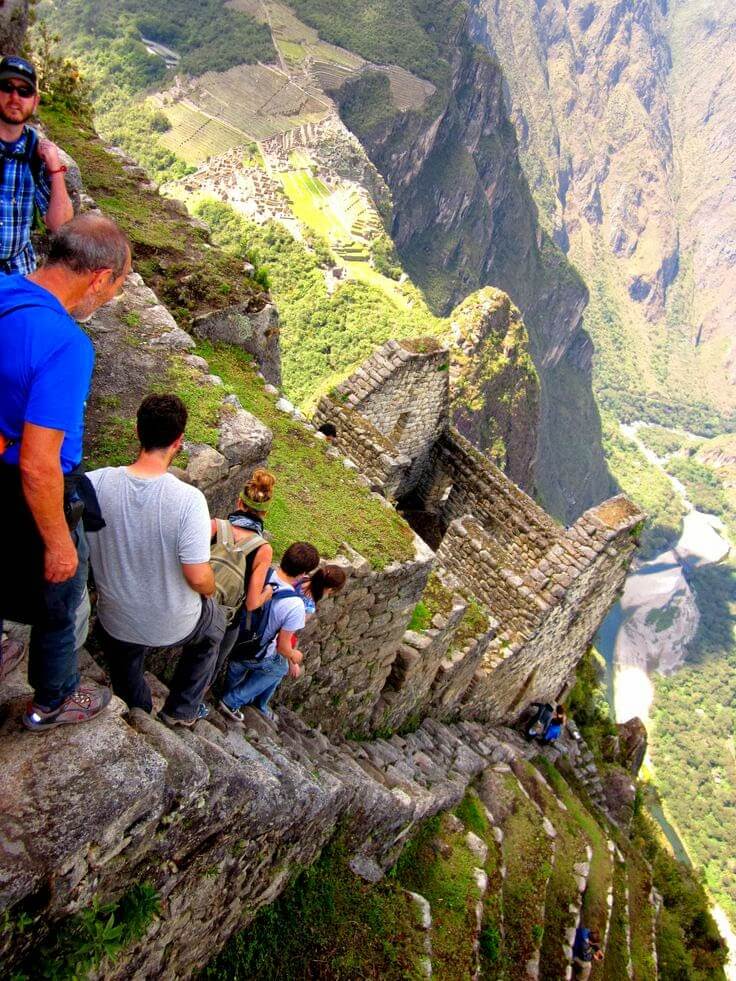 vertical angle of Maccu Piccu, Peru