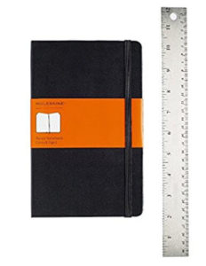 Moleskine Large Ruled Hard Cover Notebook