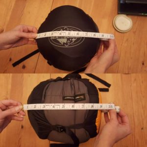 Sea to Summit eVent Compression Dry Sack measurements