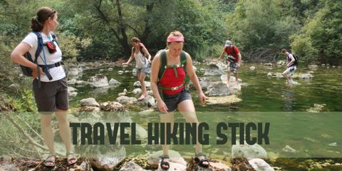 Travel Hiking Stick to Lean on When Going Gets Tough