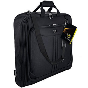 ZEGUR 40-Inch 3 Suit Carry On Garment Bag for Travel